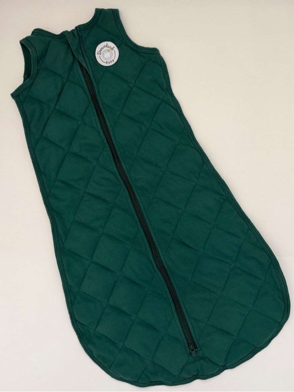 Dreamland Baby Weighted Sleep Sack Dark Green 6-12 Months Cozy